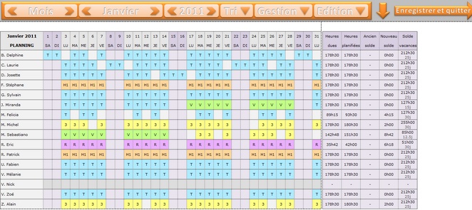 Planning-Pratique : aper�u